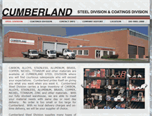 Tablet Screenshot of cumberlandind.com